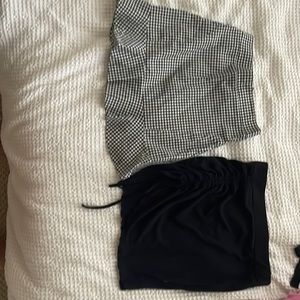2 shein skirts